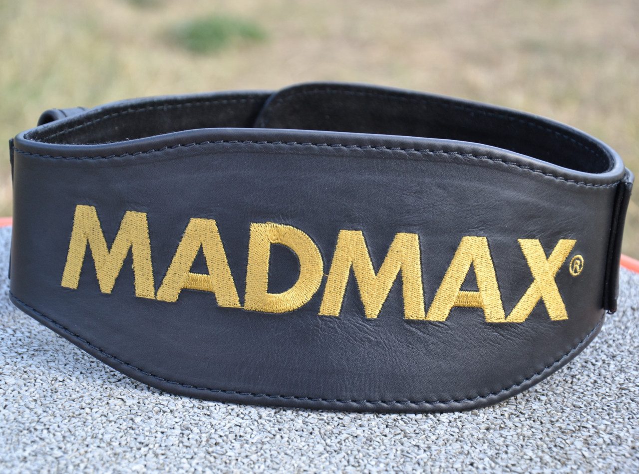 Пояс для важкої атлетики MadMax MFB-999 Restless & Wild Black XXL