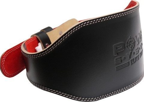 Пояс для важкої атлетики Power System PS-3030 Elite Edition шкіряний Black XL