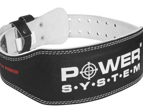 Пояс для важкої атлетики Power System PS-3250 Power Basic шкіряний Black XXL