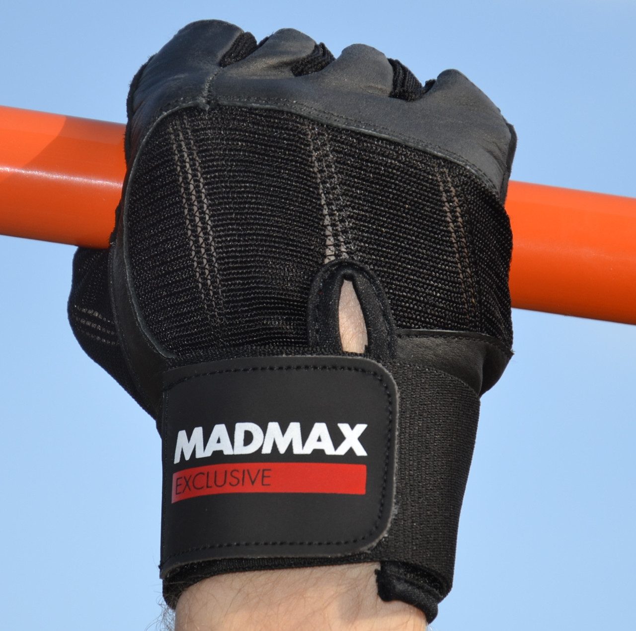 Рукавички для фітнесу MadMax MFG-269 Professional Exclusive Black S
