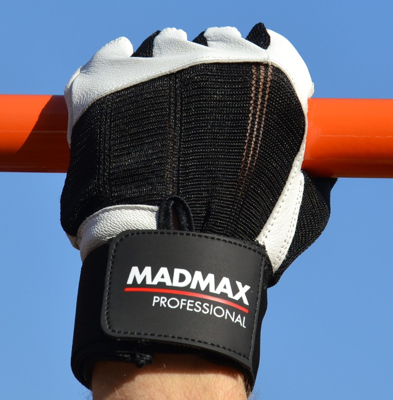 Рукавички для фітнесу MadMax MFG-269 Professional White XXL