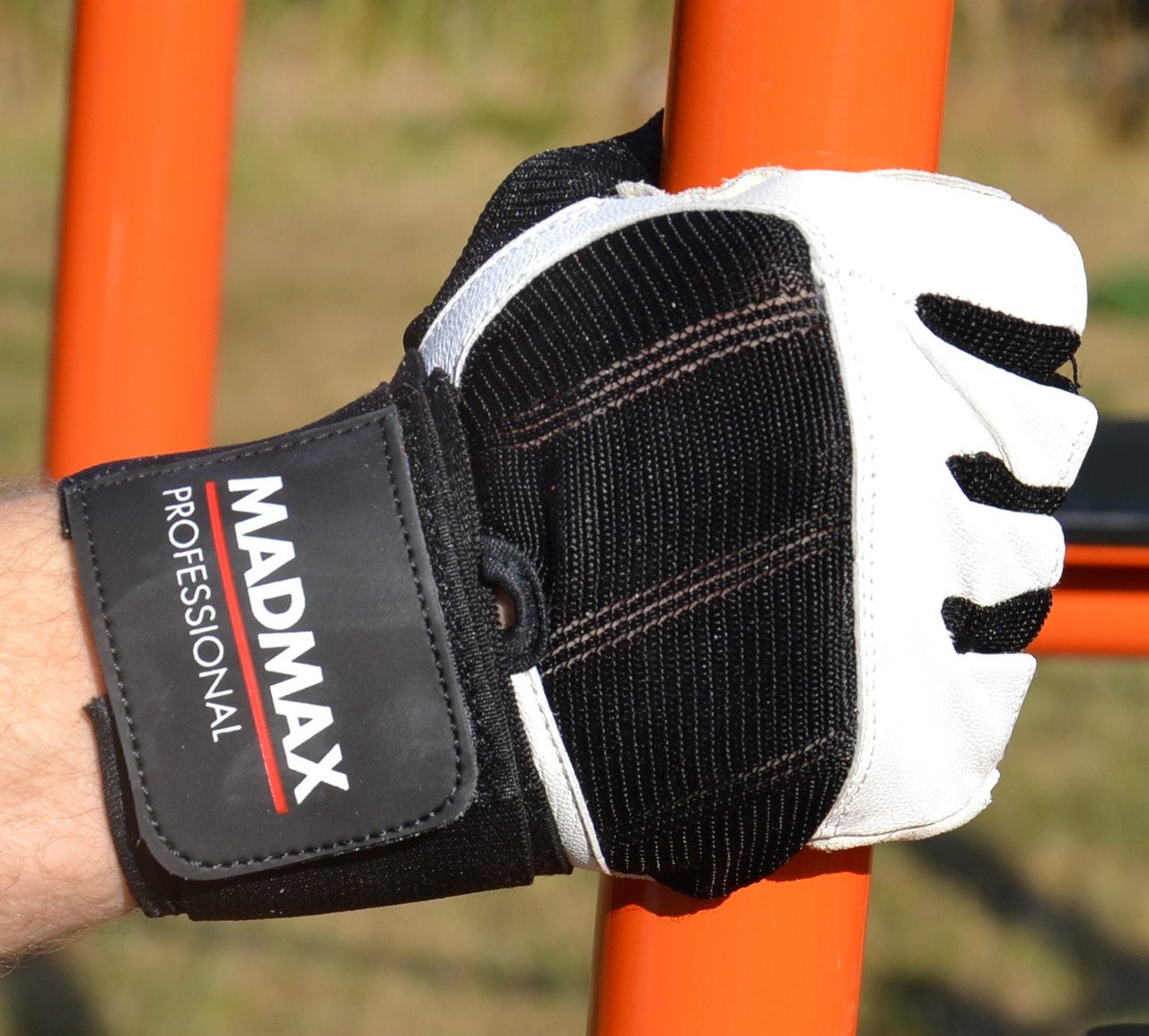 Рукавички для фітнесу MadMax MFG-269 Professional White XXL