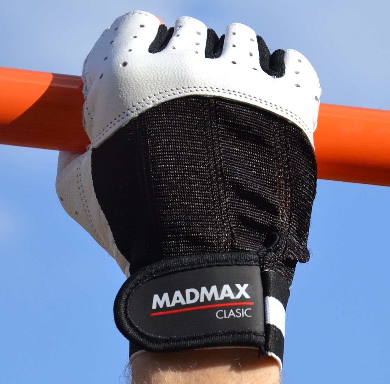 Рукавички для фітнесу MadMax MFG-248 Clasic White XL