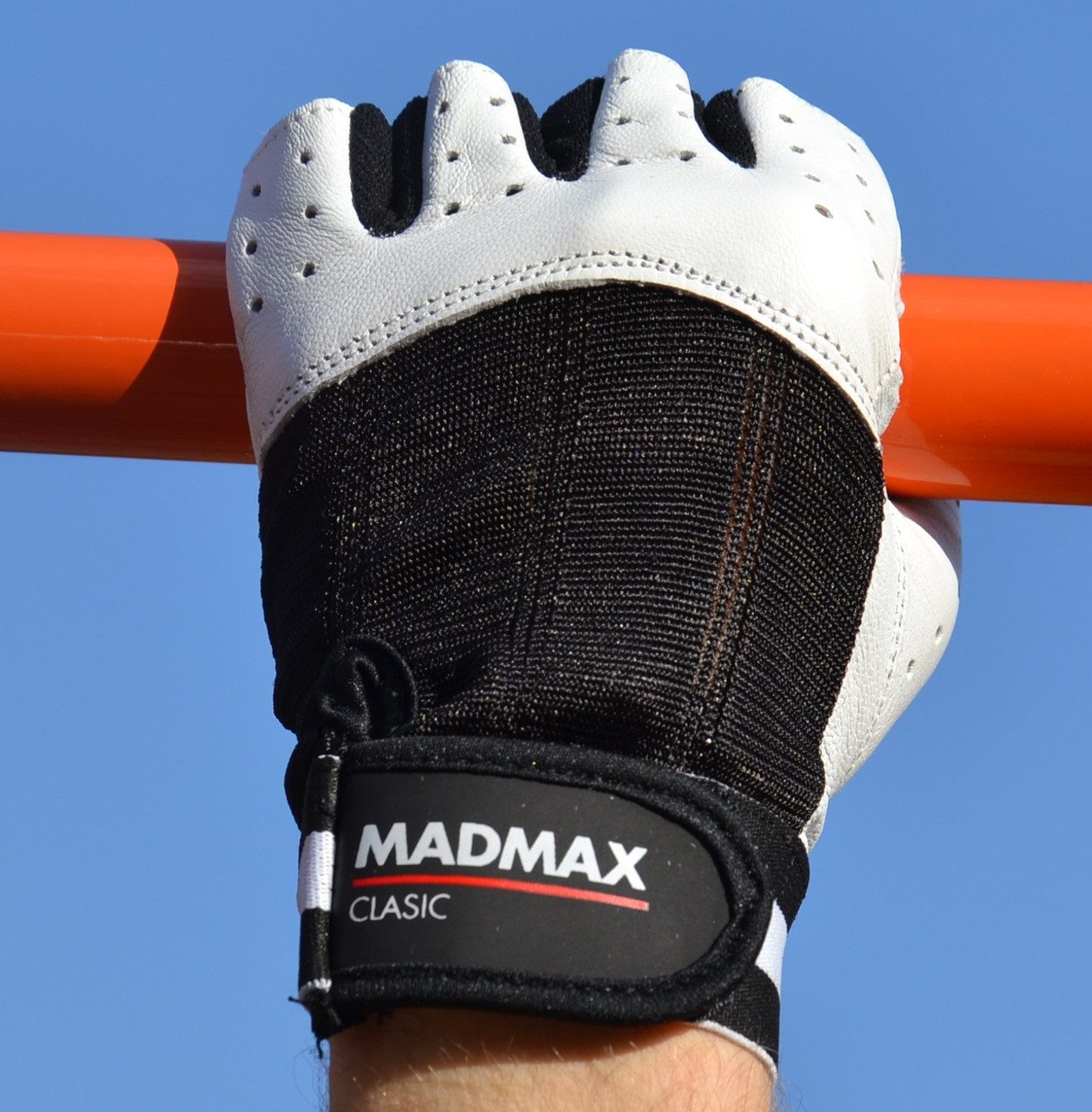Рукавички для фітнесу MadMax MFG-248 Clasic White XL