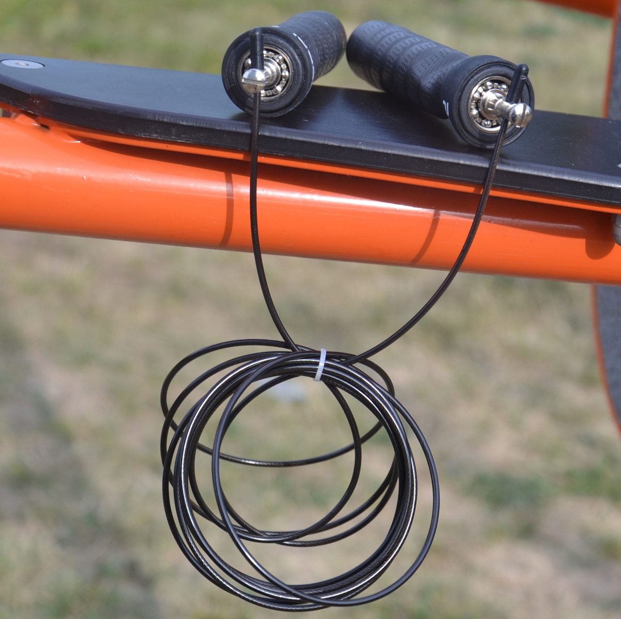 Скакалка швидкісна на підшипниках PowerPlay 4208 Fitness Jump Rope Чорна (3m.)