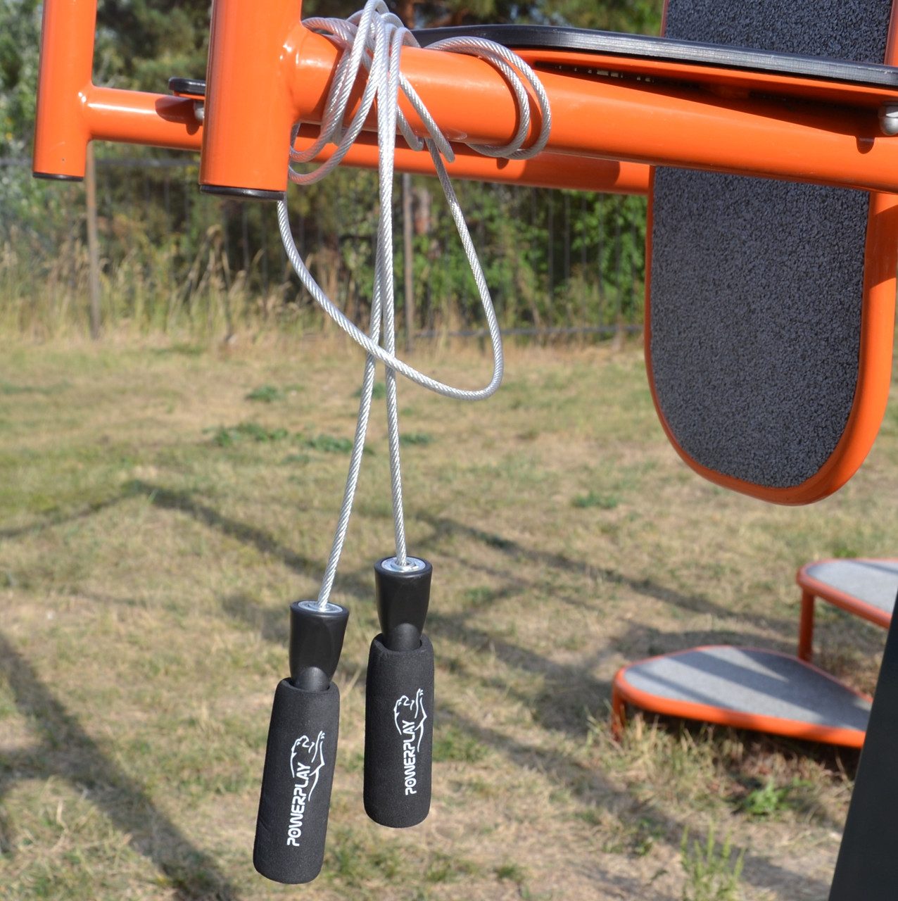 Скакалка швидкісна з підшипниками PowerPlay 4209 Sport Jump Rope Чорна (3m.)
