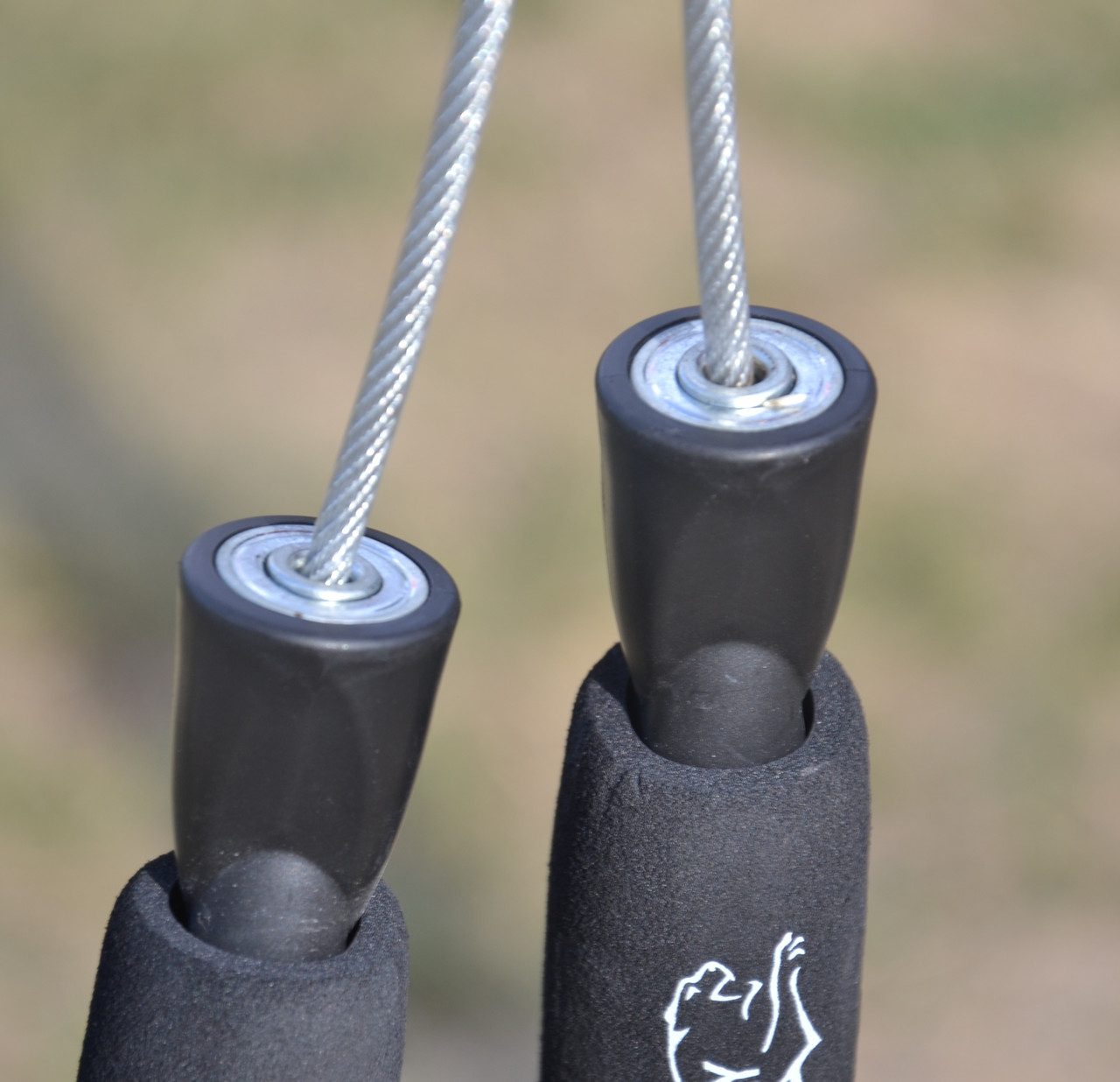 Скакалка швидкісна з підшипниками PowerPlay 4209 Sport Jump Rope Чорна (3m.)