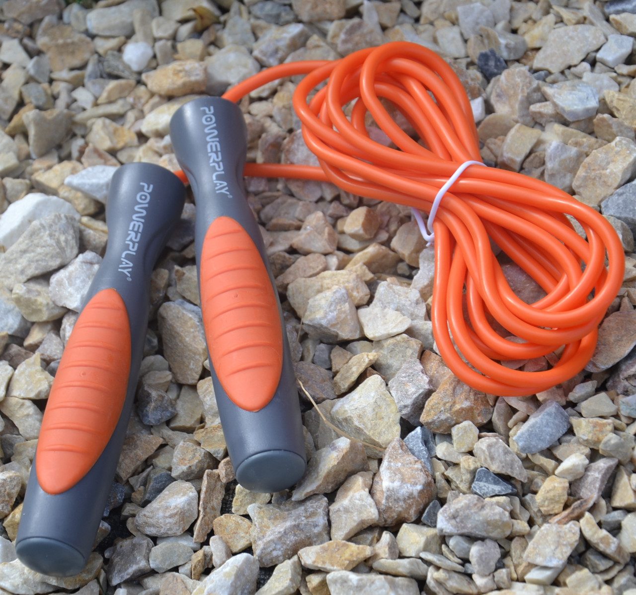 Скакалка PowerPlay 4204 Classic Jump Rope Помаранчева (2,7m.)