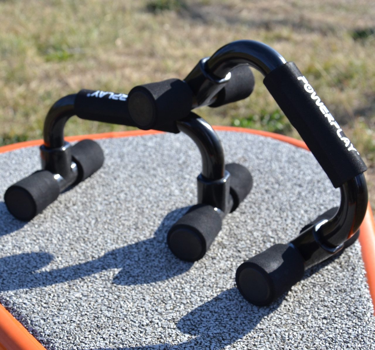 Упори для віджимань PowerPlay 4317 Push Up Bars пластикові (Прямі)