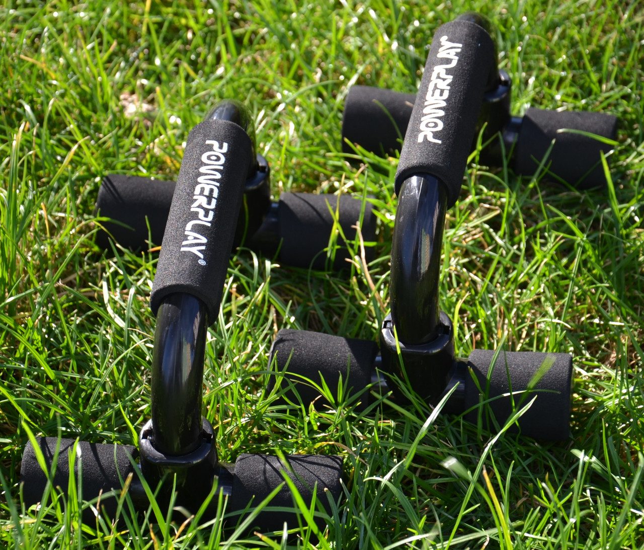 Упори для віджимань PowerPlay 4317 Push Up Bars пластикові (Прямі)