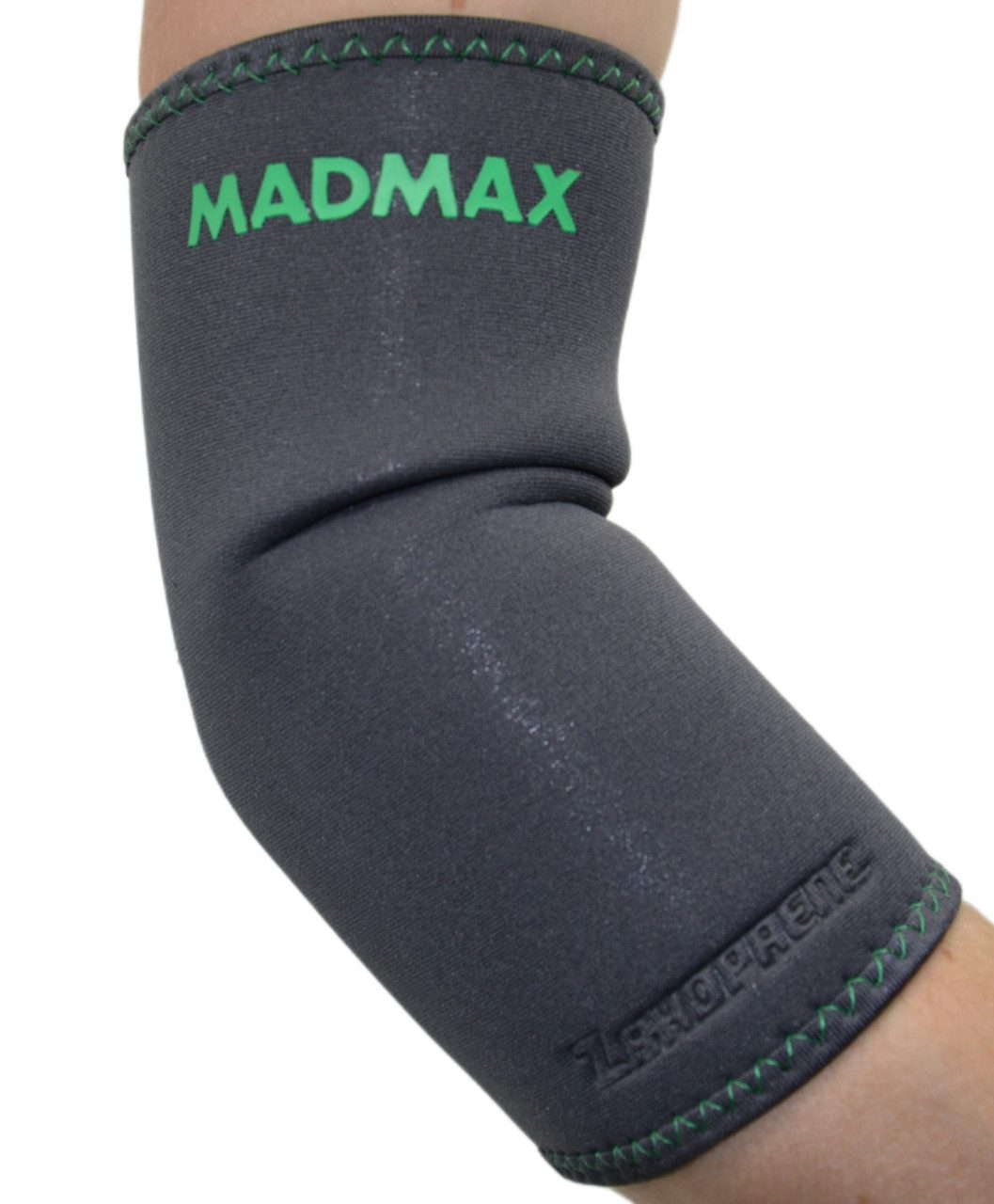 Налокітник MadMax MFA-293 Zahoprene Elbow Support Dark Grey/Green (1шт.) S