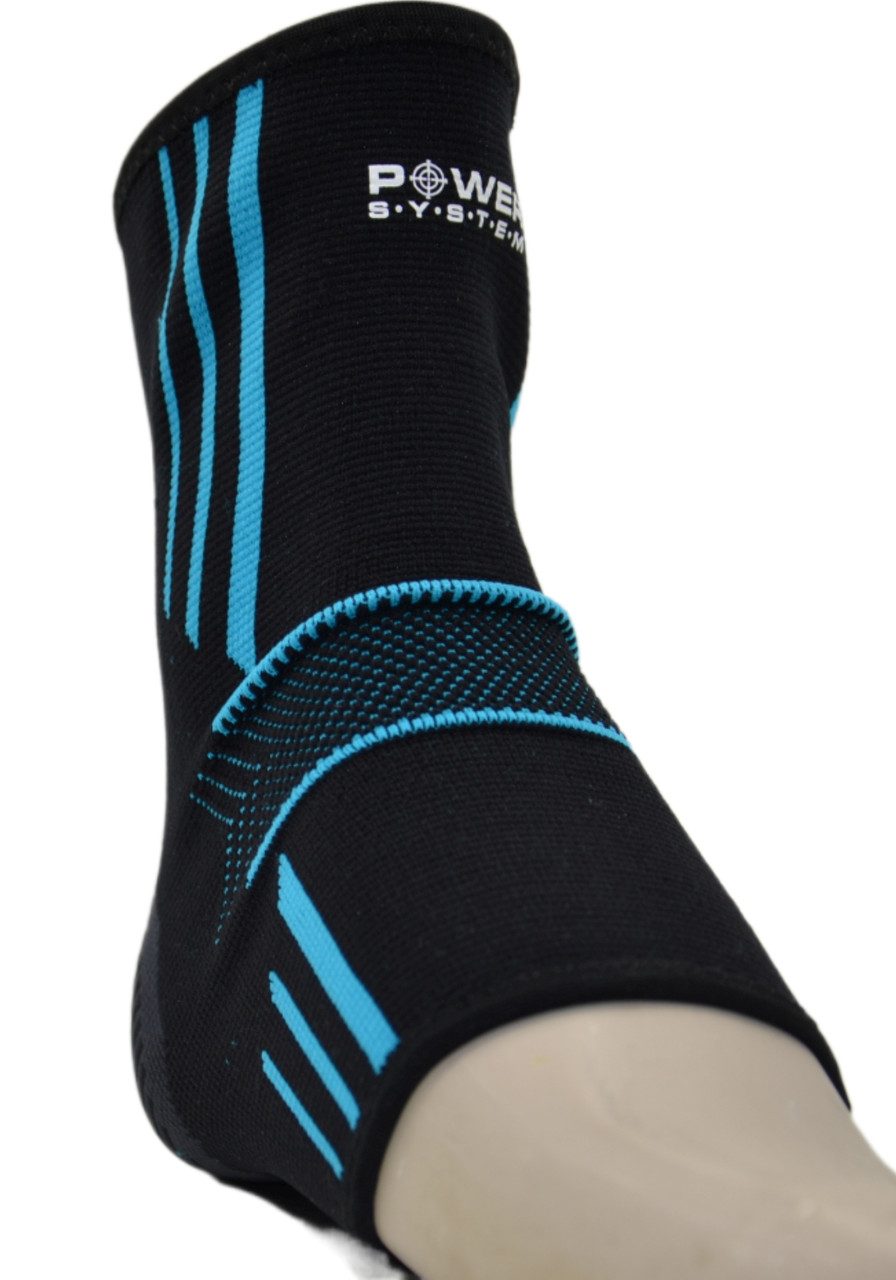 Бандажі на гомілкостоп Power System PS-6022 Ankle Support Evo Black/Blue (2шт.) XL