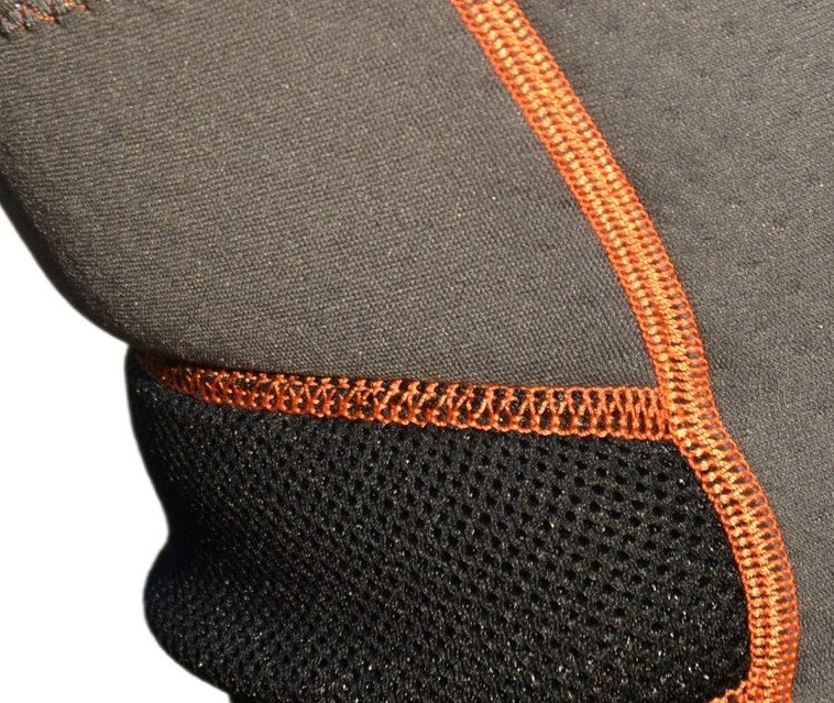 Наколінник MadMax MFA-297 Knee Support with Patella Stabilizer Dark Grey/Orange L