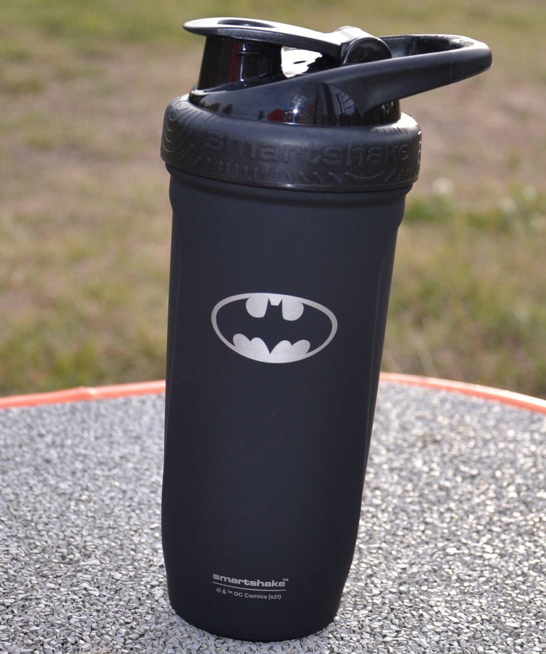 Шейкер спортивний SmartShake Reforce 900ml DC Batman Logo