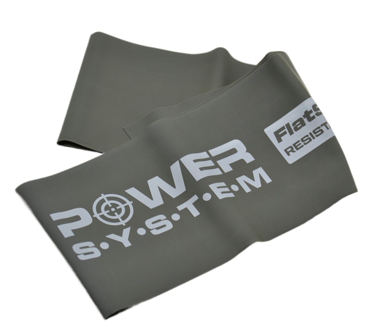 Стрічка-еспандер для спорту та реабілітації Power System PS-4123 Flat Stretch Band Level 3 Black (12-15кг.)