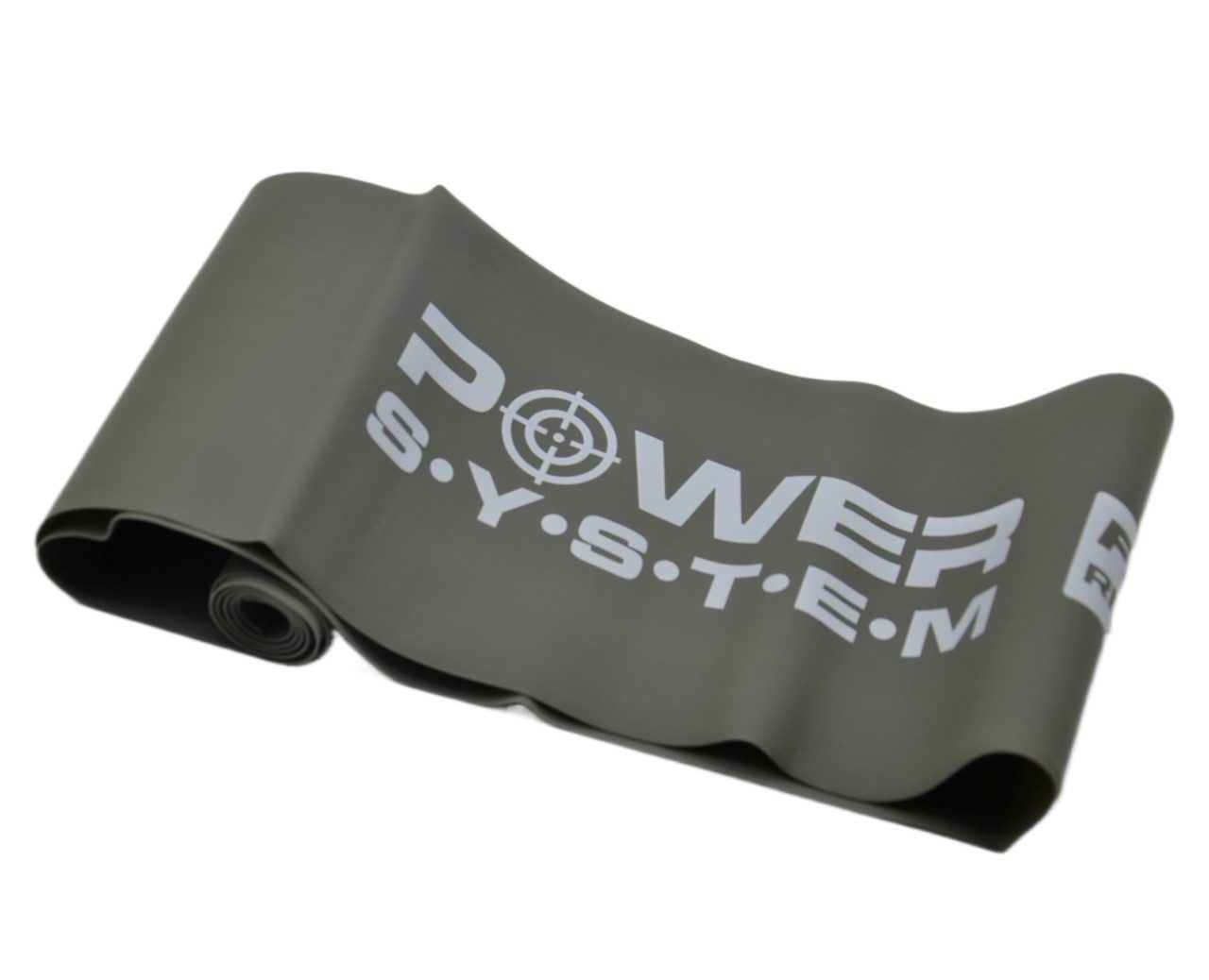 Стрічка-еспандер для спорту та реабілітації Power System PS-4123 Flat Stretch Band Level 3 Black (12-15кг.)