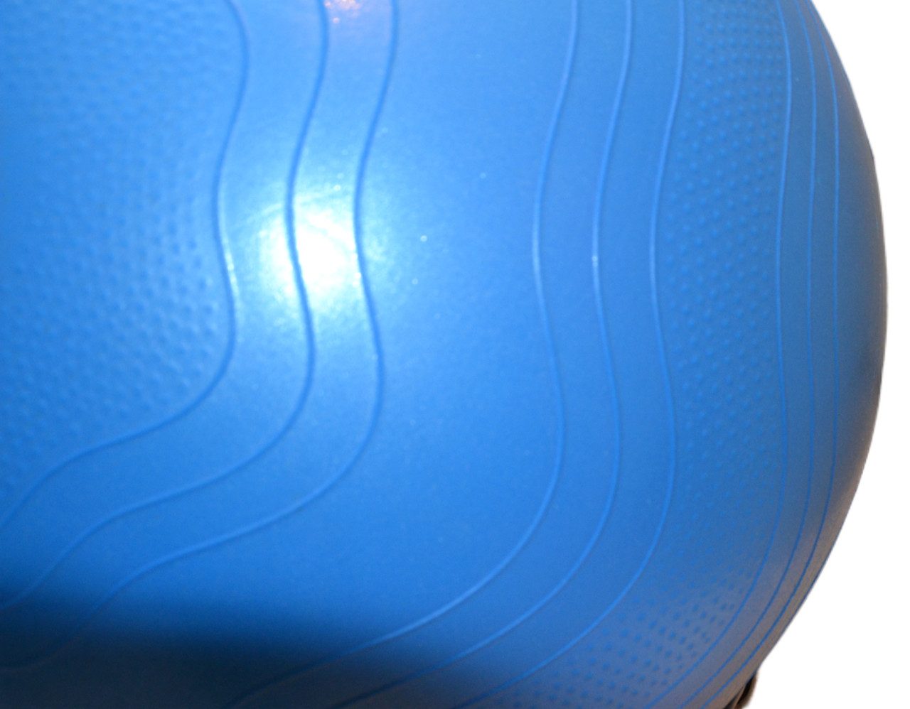 М’яч для фітнесу (фітбол) укріплений PowerPlay 4000 Ø65 cm Premium Gymball Anti-Burst Синій + помпа