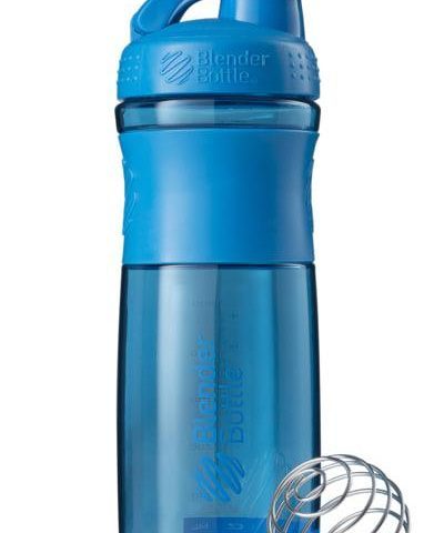 Шейкер спортивний (пляшка) BlenderBottle SportMixer Flip 28oz/820ml Cyan