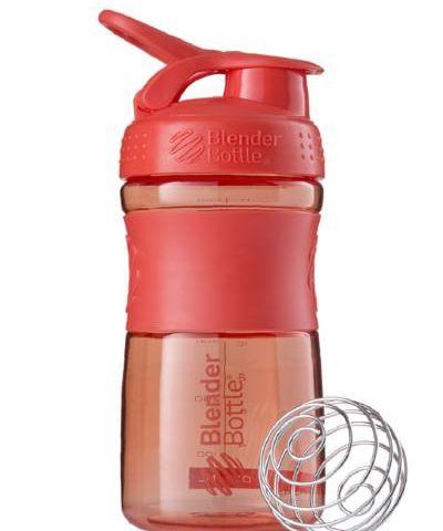 Шейкер спортивний (пляшка) BlenderBottle SportMixer Flip 20oz/590ml Coral