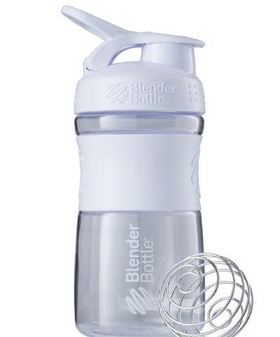 Шейкер спортивний (пляшка) BlenderBottle SportMixer Flip 20oz/590ml White