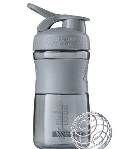 Шейкер спортивний (пляшка) BlenderBottle SportMixer Flip 20oz/590ml Grey