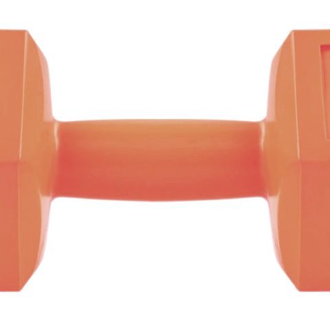 Гантель композитна PowerPlay 4124 Hercules 1 кг. Помаранчева (1 шт.)