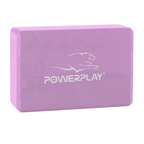 Блок для йоги PowerPlay 4006 Yoga Brick Фіолетовий