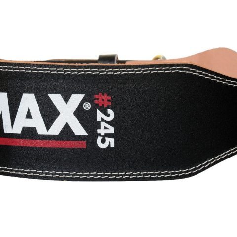 Пояс для важкої атлетики MadMax MFB-245 Full leather шкіряний Black XXL