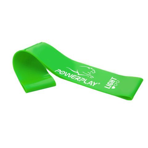 Резинка для фітнесу PowerPlay 4114 Mini Power Band 0.8мм. Light Зелена (5-8кг)
