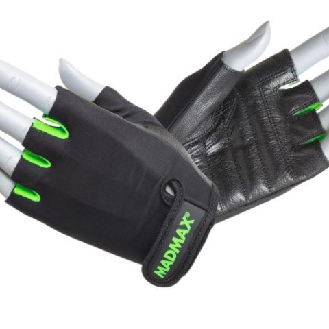 Рукавички для фітнесу MadMax MFG-251 Rainbow Green L