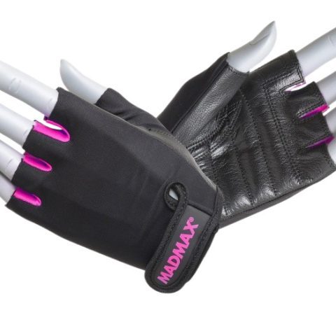 Рукавички для фітнесу MadMax MFG-251 Rainbow Pink M