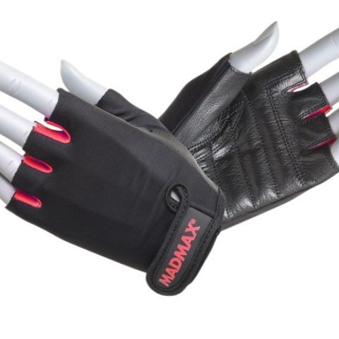 Рукавички для фітнесу MadMax MFG-251 Rainbow Rubine Red L