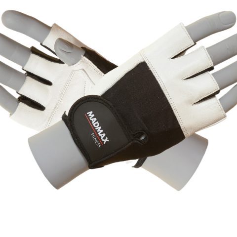 Рукавички для фітнесу MadMax MFG-444 Fitness White XXL