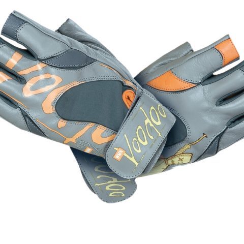 Рукавички для фітнесу MadMax MFG-921 Voodoo Light grey/orange M