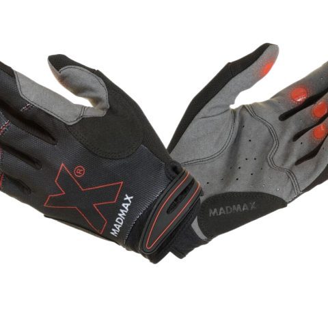 Рукавички для фітнесу MadMax MXG-103 X Gloves Black/Grey XXL