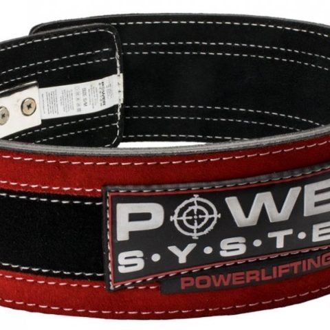 Пояс для важкої атлетики Power System Stronglift PS-3840 Black/Red L/XL