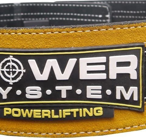 Пояс для важкої атлетики Power System Stronglift PS-3840 Black/Yellow L/XL