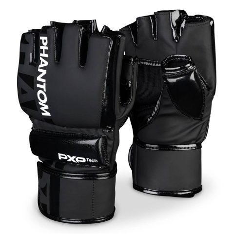 Рукавиці для ММА Phantom APEX Hybrid Black S/M