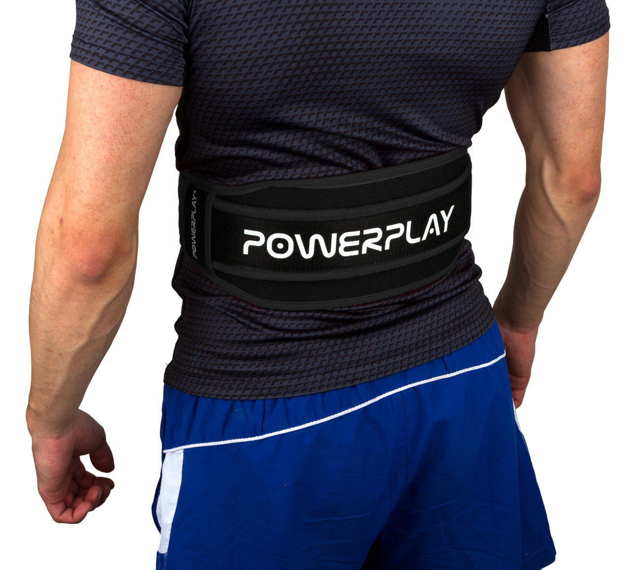 Пояс неопреновий для важкої атлетики Power Play 5546 Black L