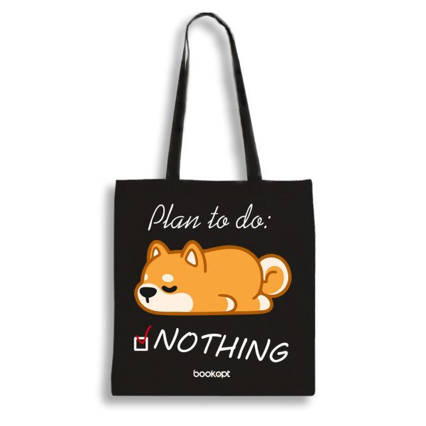 Екошопер BookOpt BK4061 Plan to do: NOTHING чорний