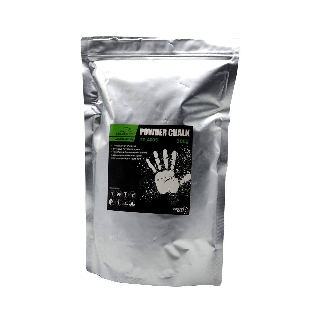 Магнезія спортивна суха PowerPlay PP_4005 Powder Chalk 500 г.