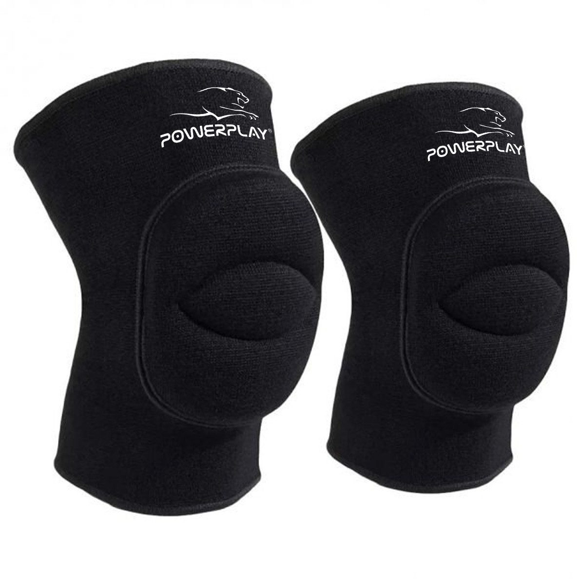 Наколінники PowerPlay PP-8000 Elastic Knee Support (пара) чорні XS