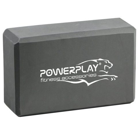Блок для йоги PowerPlay 4006 Yoga Brick Сірий