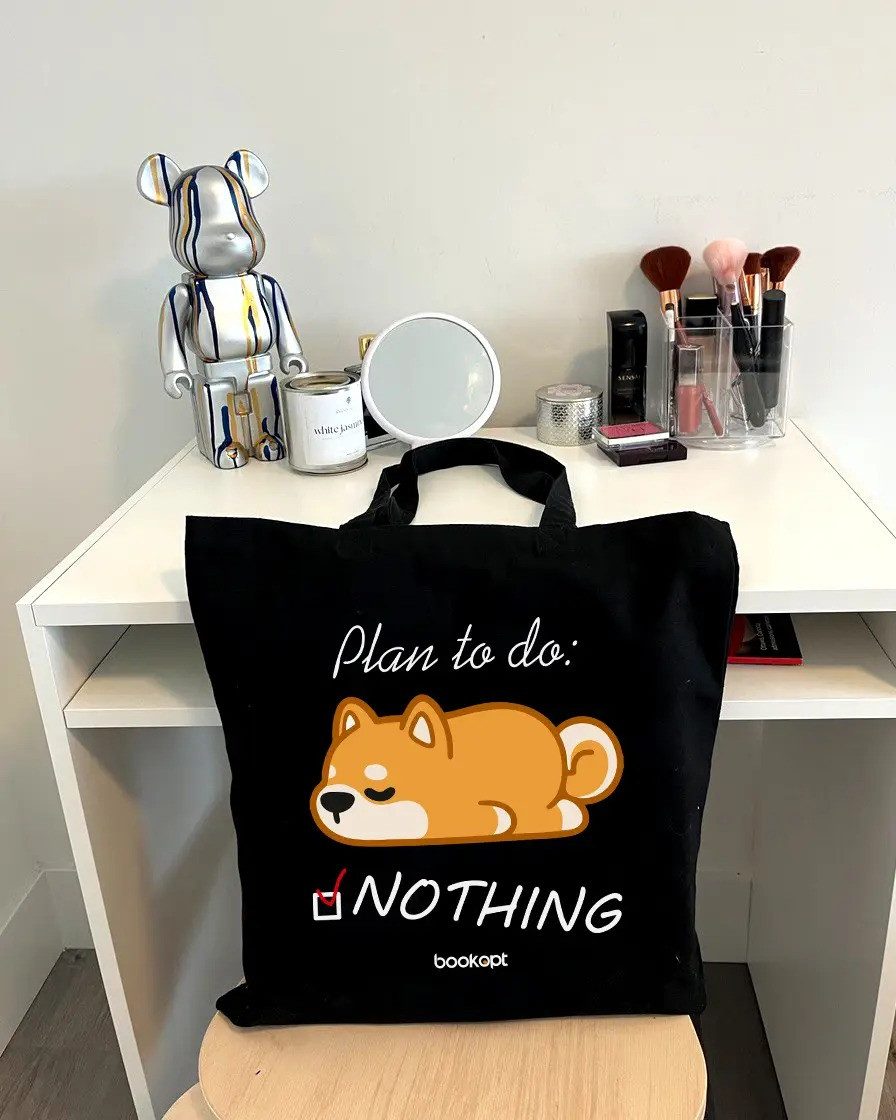 Екошопер BookOpt BK4061 Plan to do: NOTHING чорний