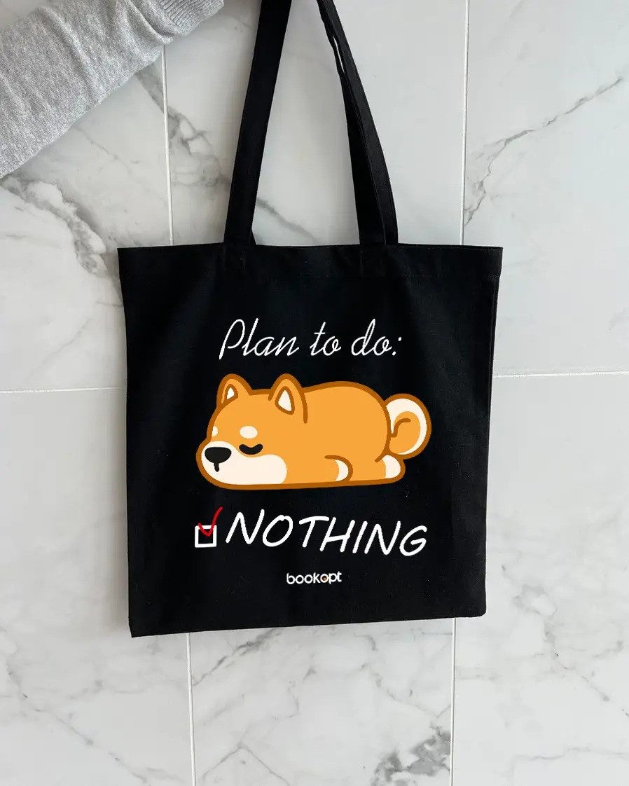 Екошопер BookOpt BK4061 Plan to do: NOTHING чорний