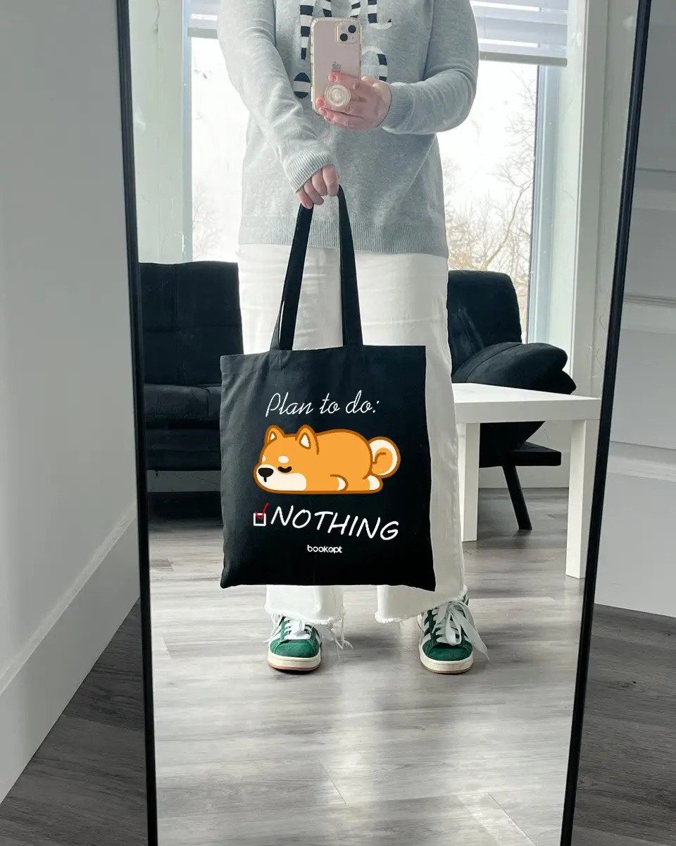 Екошопер BookOpt BK4061 Plan to do: NOTHING чорний