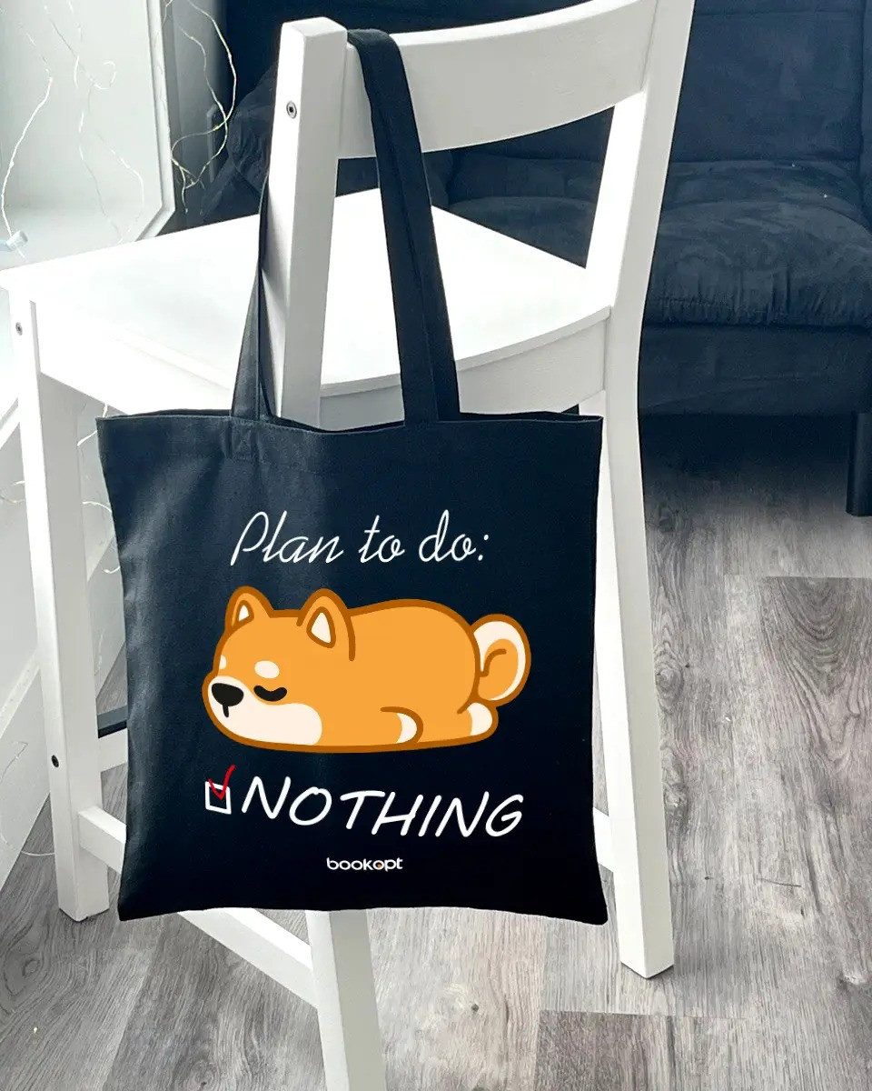 Екошопер BookOpt BK4061 Plan to do: NOTHING чорний