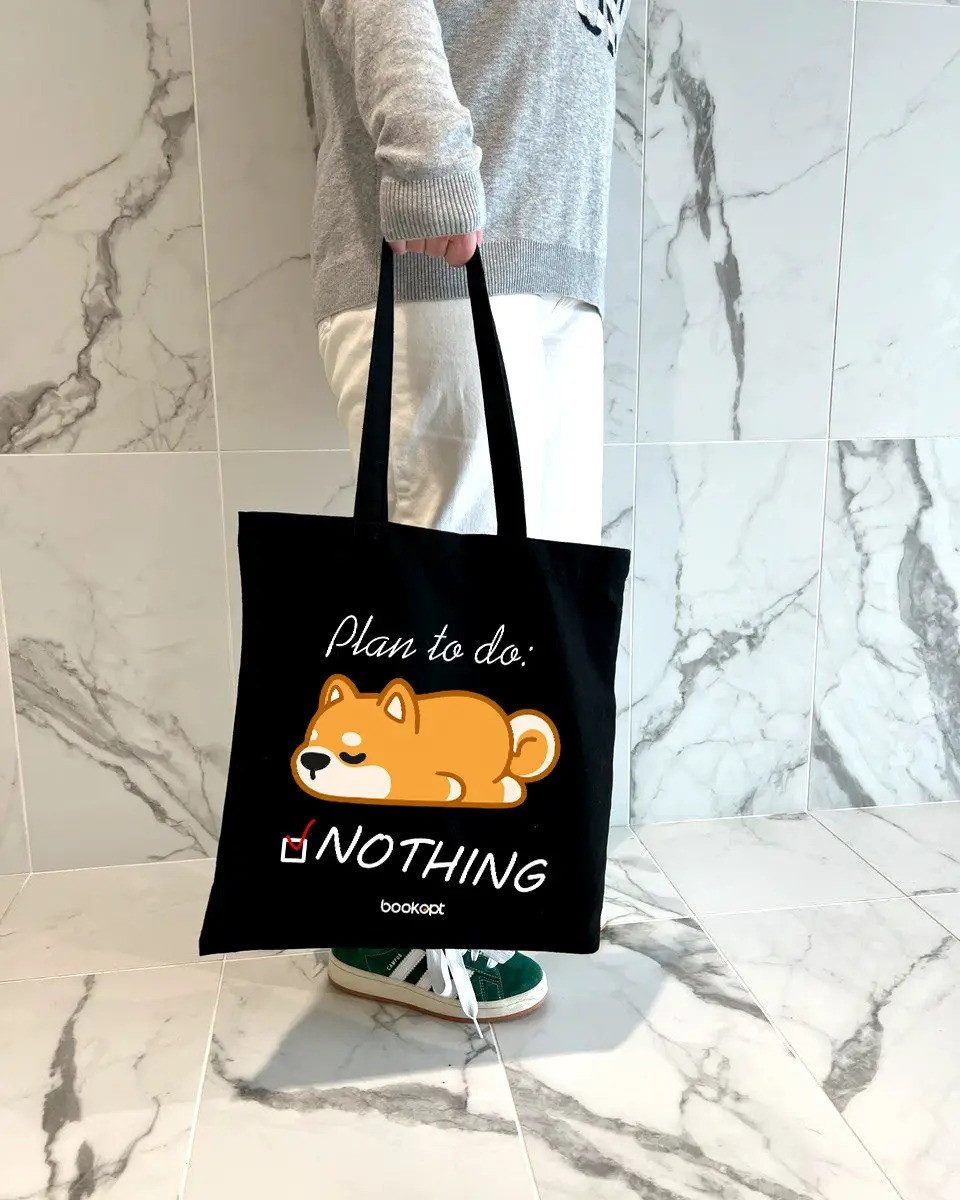 Екошопер BookOpt BK4061 Plan to do: NOTHING чорний