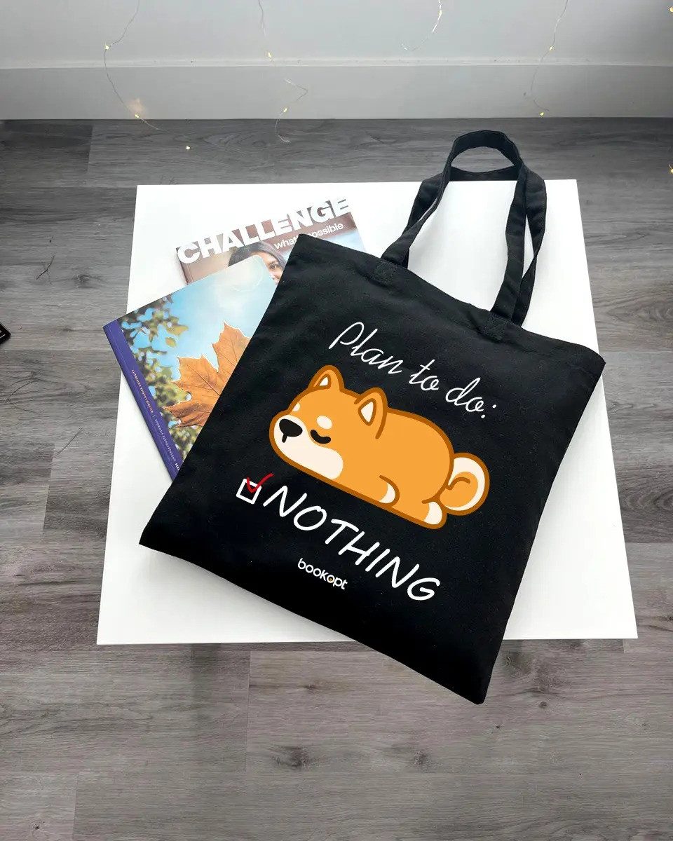 Екошопер BookOpt BK4061 Plan to do: NOTHING чорний