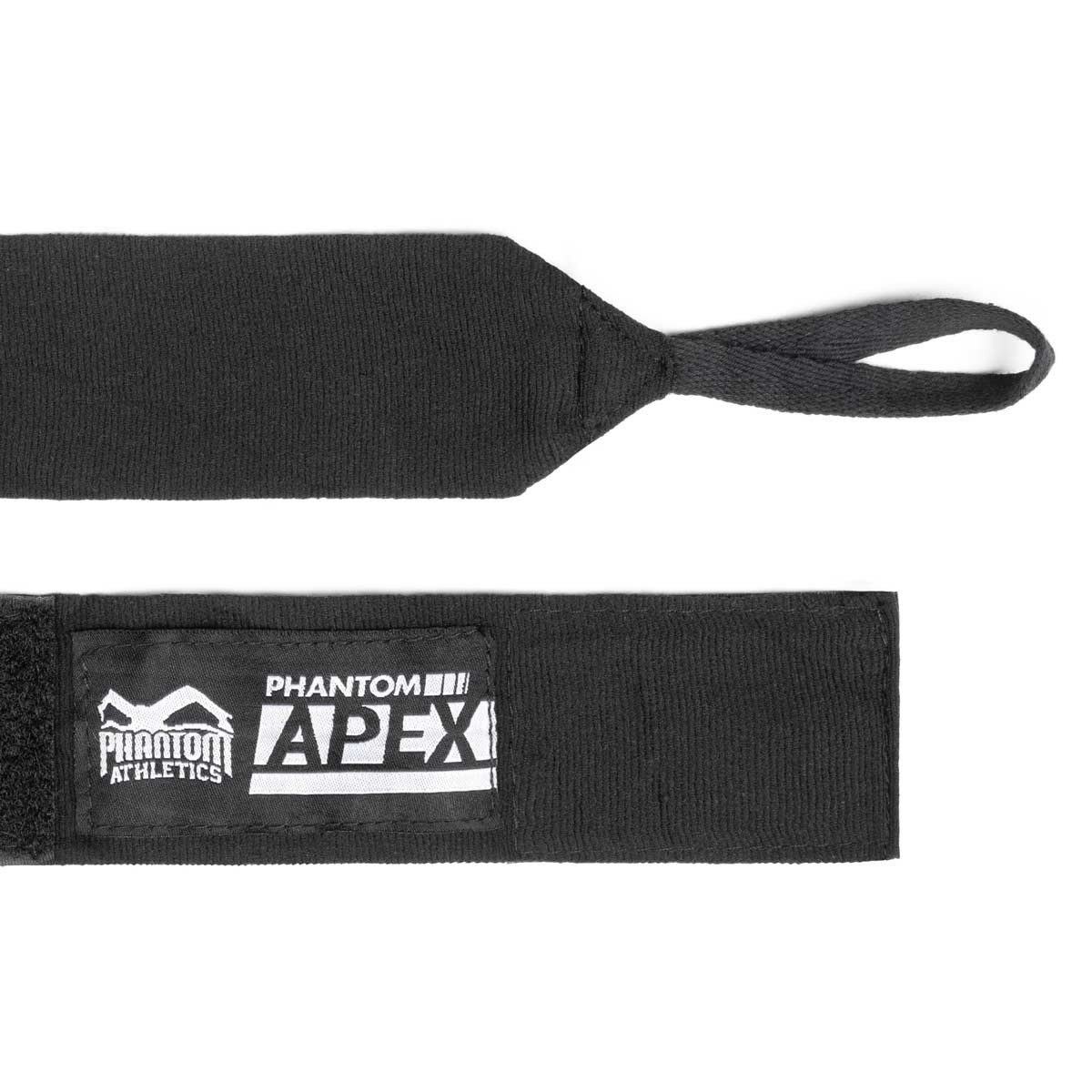 Бинти для боксу Phantom APEX Black 400cm. (4м.)